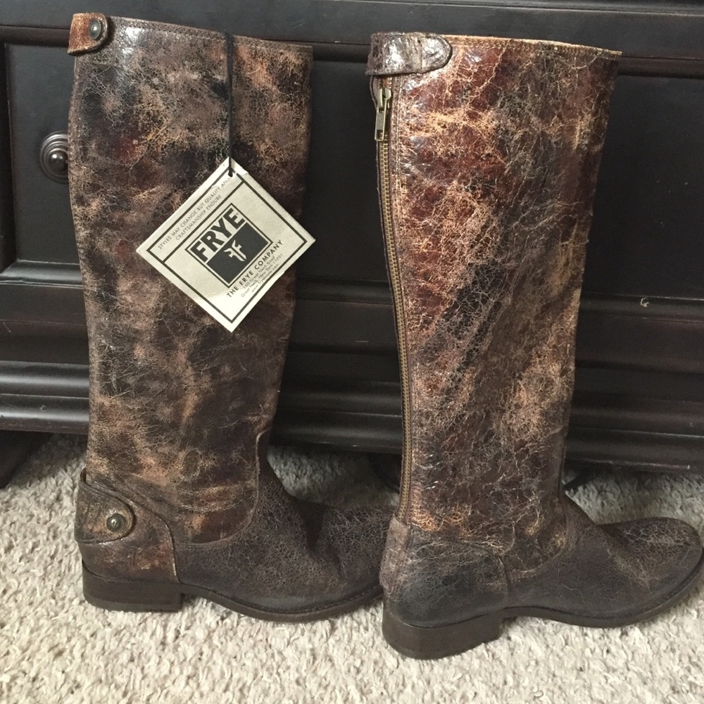 Frye Women's Brown Leather Boots